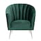 Manhattan Comfort Rosemont Accent Chair in Green and Gold, PK2 2-AC056-GR - alternate 2